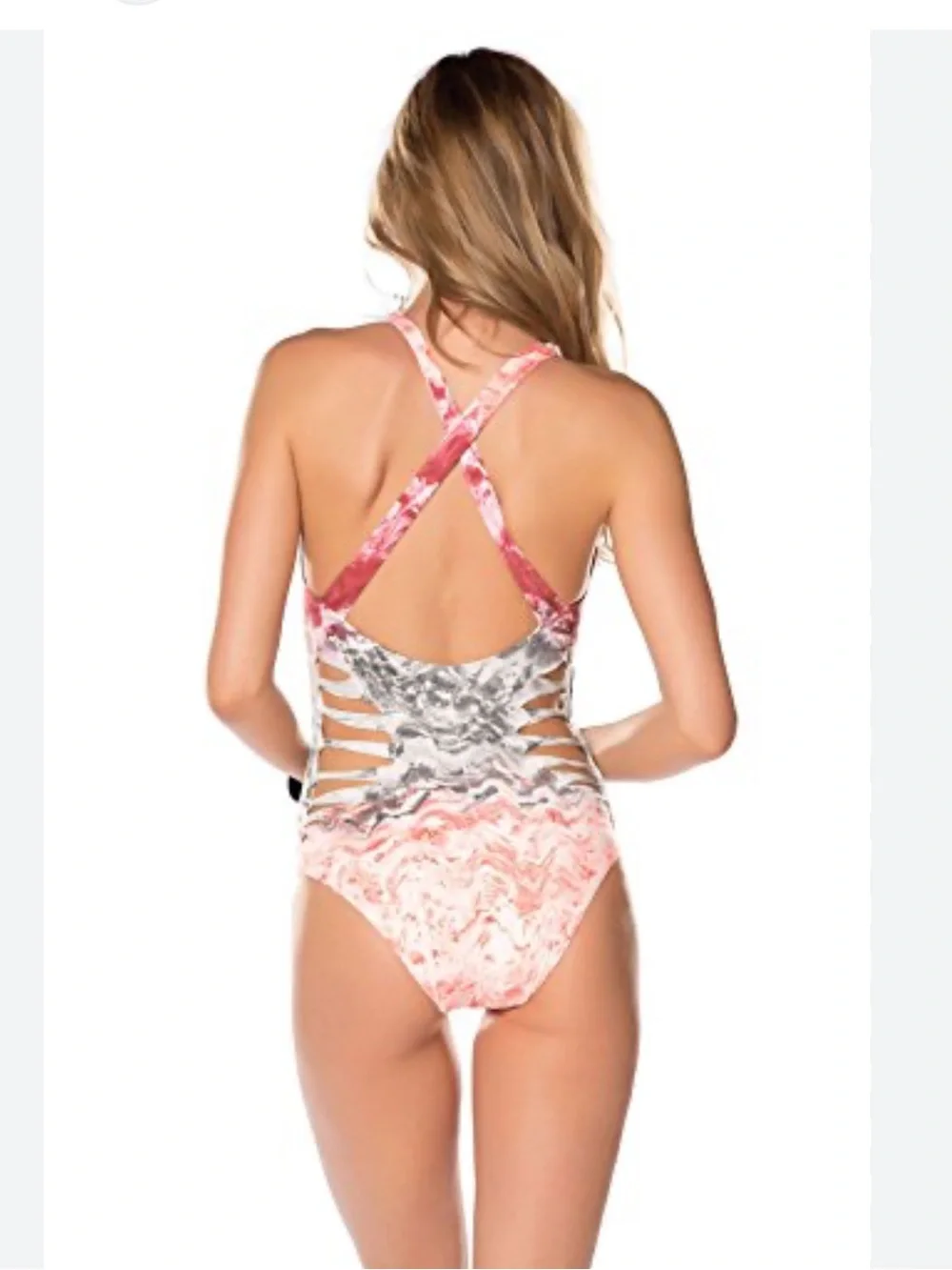 BECCA by Rebecca Virtue Cosmic Cutout Monokini One-Piece Swimsuit
